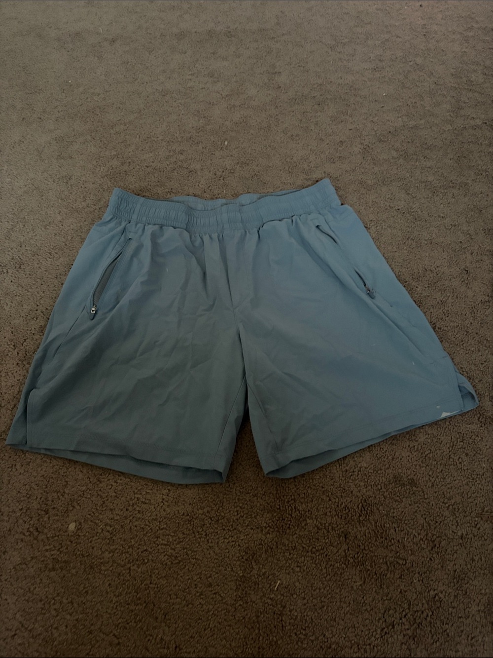 all in motion Light Blue Athletic Shorts with Elastic Waist